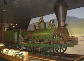 "The Lion" Steam Engine (courtesy Maine State Museum)