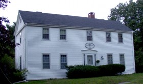 Sullivan-Simpson House, sign indicates "Built 1790"