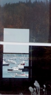 Through a Boatshed at Southwest Harbor (2001)