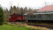 ive and Old Rail Car on a Siding in Thorndike (2006)