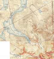 1940's Township C Topographic Map