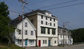 Old Commercial Block in Warren Village (2003)
