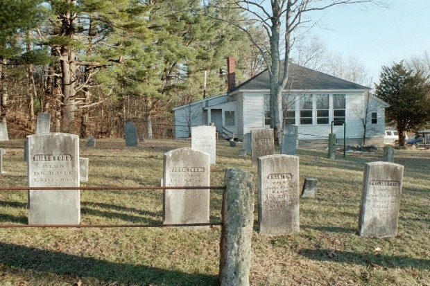 East Waterboro Village Cemetery and Public Library (2003)