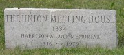 Granite Marker for the Union Meeting House (2003)