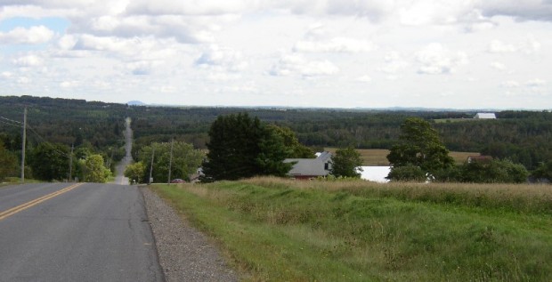 Long view in Woodland on the Colby Siding Road (2003)