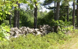 Stone Wall Along a Dirt Road in Woolwich (2003)